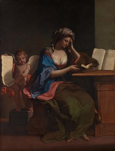 De Samische Sibylle met een putto